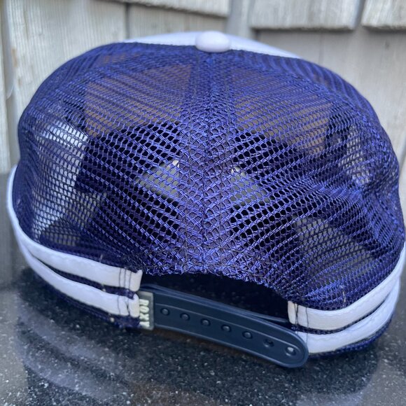 Roxy Cali Trucker Hat Snapback White Mesh California Logo Surfing - Picture 3 of 6